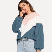 Load image into Gallery viewer, ONG Chevron Round Neck Pullover